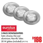 Eurolux 3-Pack Downlighters