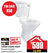 Builders Pride Closed Couple Toilet