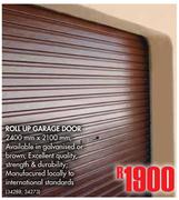 Roll Up Garage Door 2400mm x 2100mm