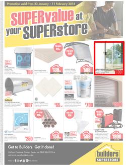 Builders : Super Value At Your Super Store (23 Jan - 11 Feb 2018), page 2