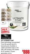 Fired Earth Ultimate Coat-20Ltr