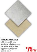 Arizona Tile Range-Per Sqm