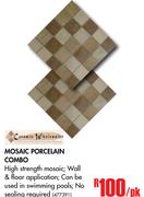 Mosaic Porcelain Combo-Per pk