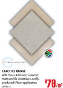 Caro Tile Range-Per Sqm