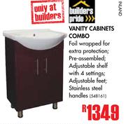 Builders Pride Vanity Cabinets Combo
