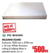 PG Bison Melamine Board-Each