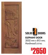 Solid Doors Elephant Door Hardwood-2032mm x 813mm