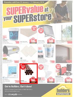 Builders : Super Value At Your Super Store (23 Jan - 11 Feb 2018), page 6