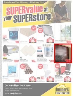 Builders : Super Value At Your Super Store (23 Jan - 11 Feb 2018), page 6