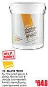 Plaster Primer-20Ltr