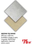 Arizona Tile Range-Per Sqm