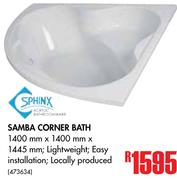 Sphinx Samba Corner Bath-1400mm x 1400mm x 1445mm