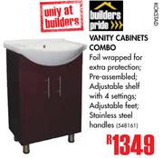 Builders Pride Vanity cabinets Combo