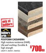 Builders Pride Postform Cassandra-Each