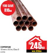 Coppertube Class 0-15mm x 5.5m 