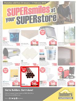 Builders : Super Value At Your Super Store (23 Jan - 11 Feb 2018), page 10