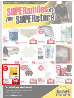 Builders : Super Value At Your Super Store (23 Jan - 11 Feb 2018), page 10