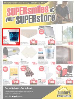 Builders : Super Value At Your Super Store (23 Jan - 11 Feb 2018), page 10