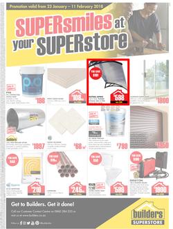 Builders : Super Value At Your Super Store (23 Jan - 11 Feb 2018), page 10