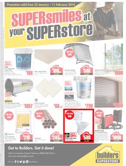 Builders : Super Value At Your Super Store (23 Jan - 11 Feb 2018), page 10