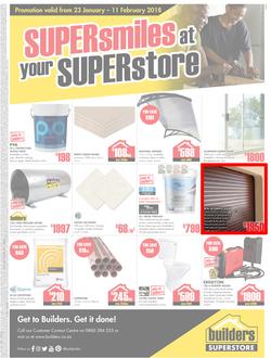 Builders : Super Value At Your Super Store (23 Jan - 11 Feb 2018), page 10