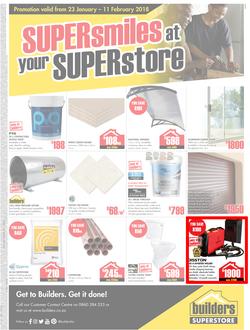 Builders : Super Value At Your Super Store (23 Jan - 11 Feb 2018), page 10