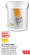 Painters Pro Plaster Primer -20Ltr 