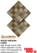 Mosaic Porcelain Combo -Per pk