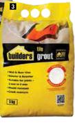 Builders Tile Grout -5kg