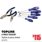 Topline 6 Piece Toolset