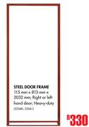 Steel Door Frame-115mm x 813mm x 2032mm