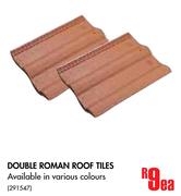 Double Roman Roof Tiles-Each