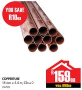 Coppertube Class 0-15mm x 5.5m Each