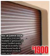 Roll Up Garage Door