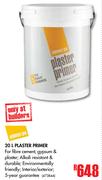 Painters Pro Plaster Primer-20Ltr