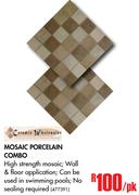 Mosiac Porcelain Combo-Per pk