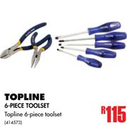 Topline 6 Piece Toolset