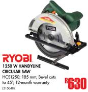 Ryobi 1250W Handyline Circular Saw HCS1250
