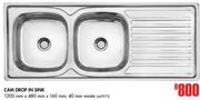 Cam Drop In Sink