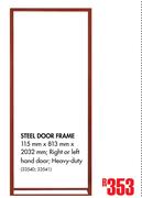 Steel Door Frame