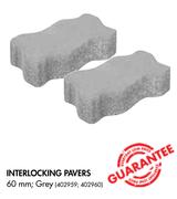 Interlocking Pavers 60mm (Grey)