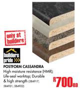 Builders Pride Postform Cassanhra-Each