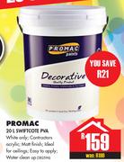 Promac Swiftcote PVA-20Ltr