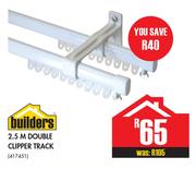 Builders 2.5M Double Clipper Track
