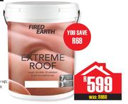 Fired Earth Extreme Roof Acrylic-20Ltr