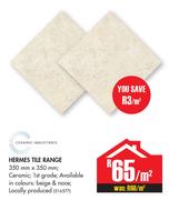 Ceramic Industries Hermes Tile Range-Per Sqm