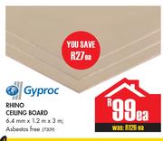Gyproc Rhino Ceiling Board-Each