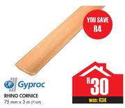 Gyproc Rhino Cornice-75 mm x 3 m