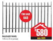 Pallisade Panel-1.8m x 3m
