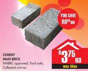 Cement Maxi Brick-Each